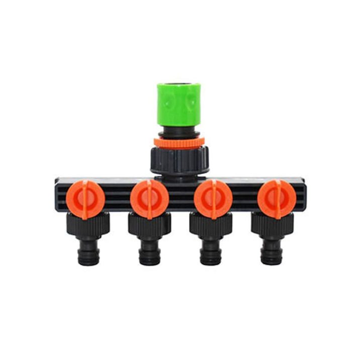 4-Way Garden Tap Water Splitter - UTILITY5STORE