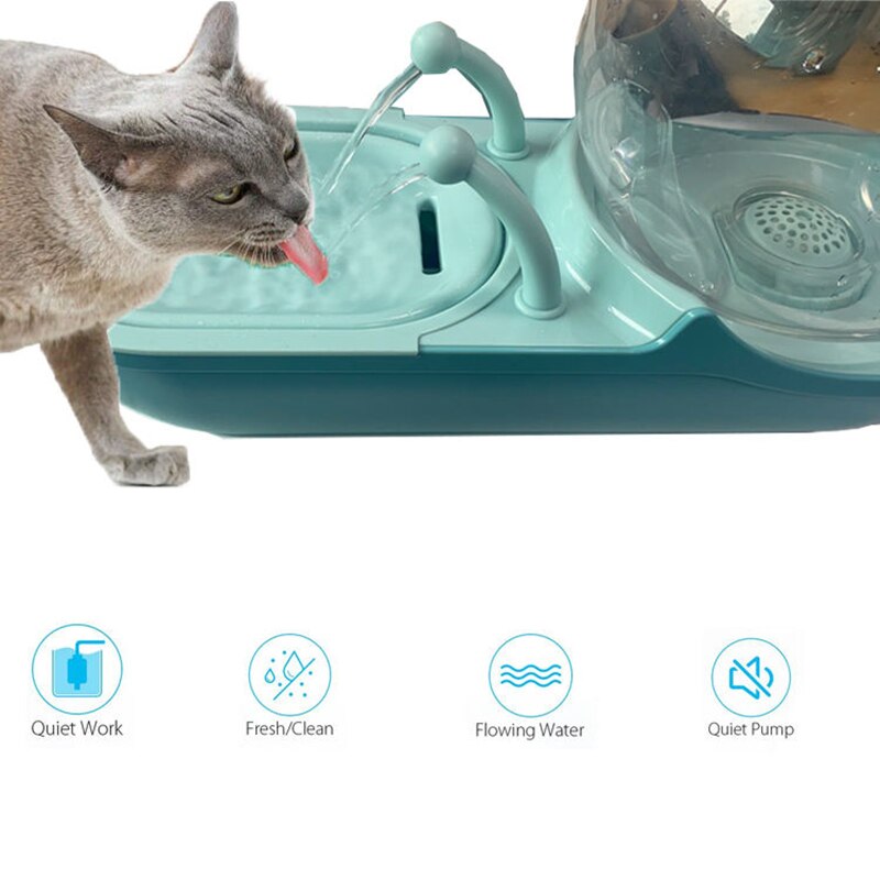 Snail Automatic Pet Water Drinking Fountain - Happy2Cats