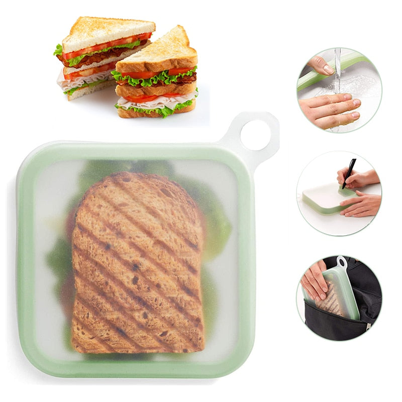 Minimalist Reusable Sandwich Lunch Box