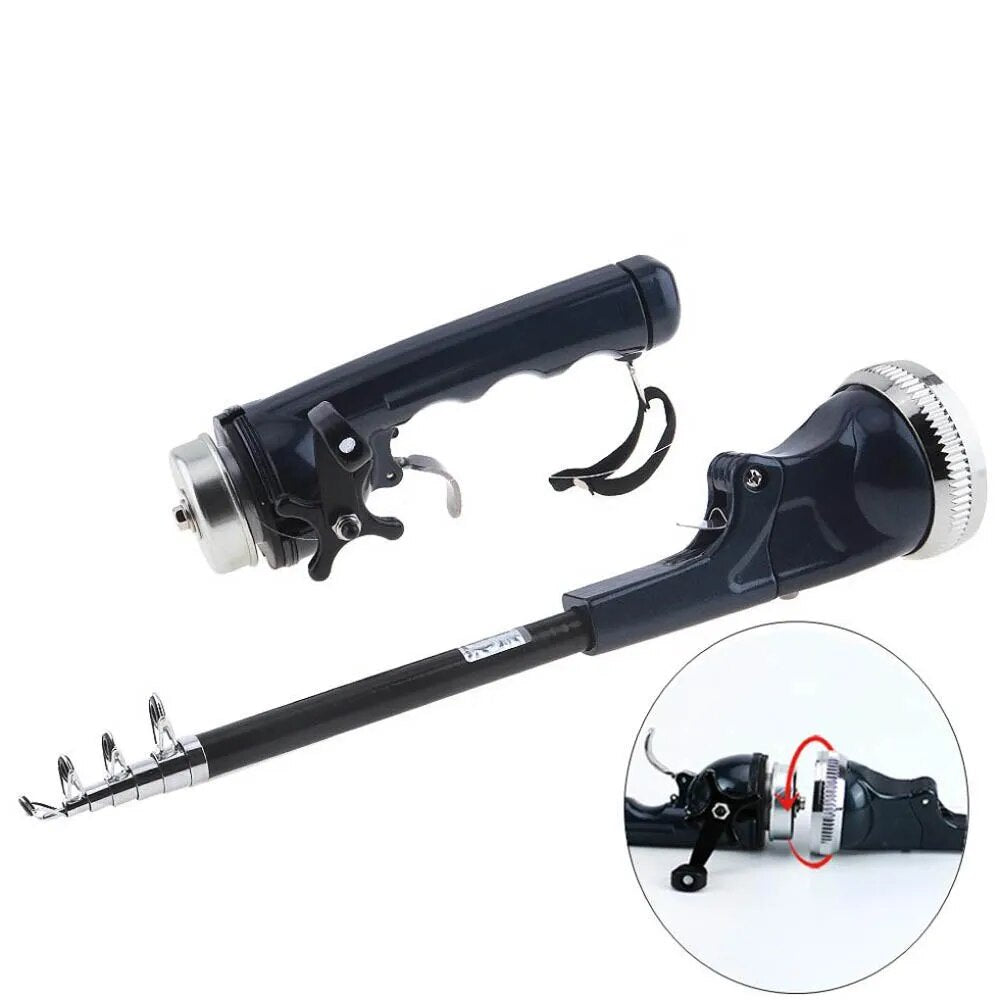 Compact Catch Foldable Telescopic Fishing Rod