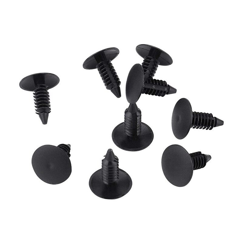 100pcs Auto Fastener Pin Rivet Bumper Car Clip Kit - UTILITY5STORE