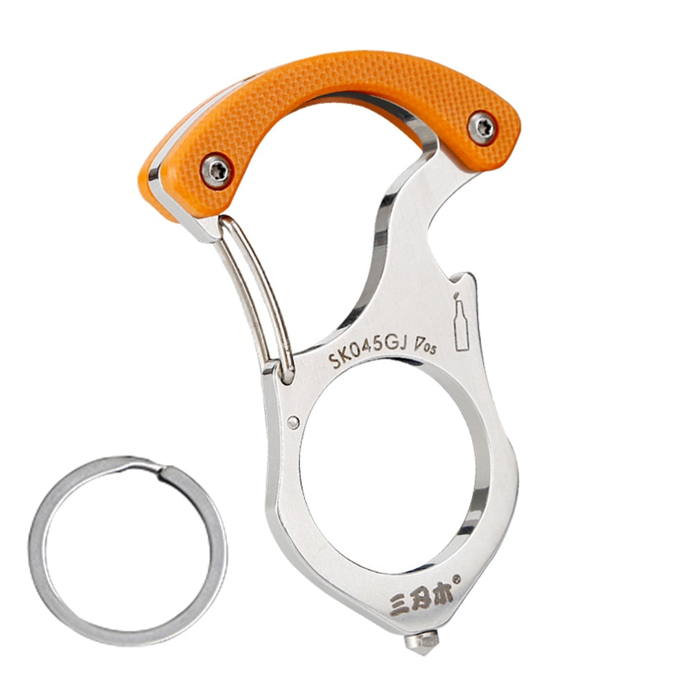 Ultimate Adventure Multi-Tool Ring Keychain