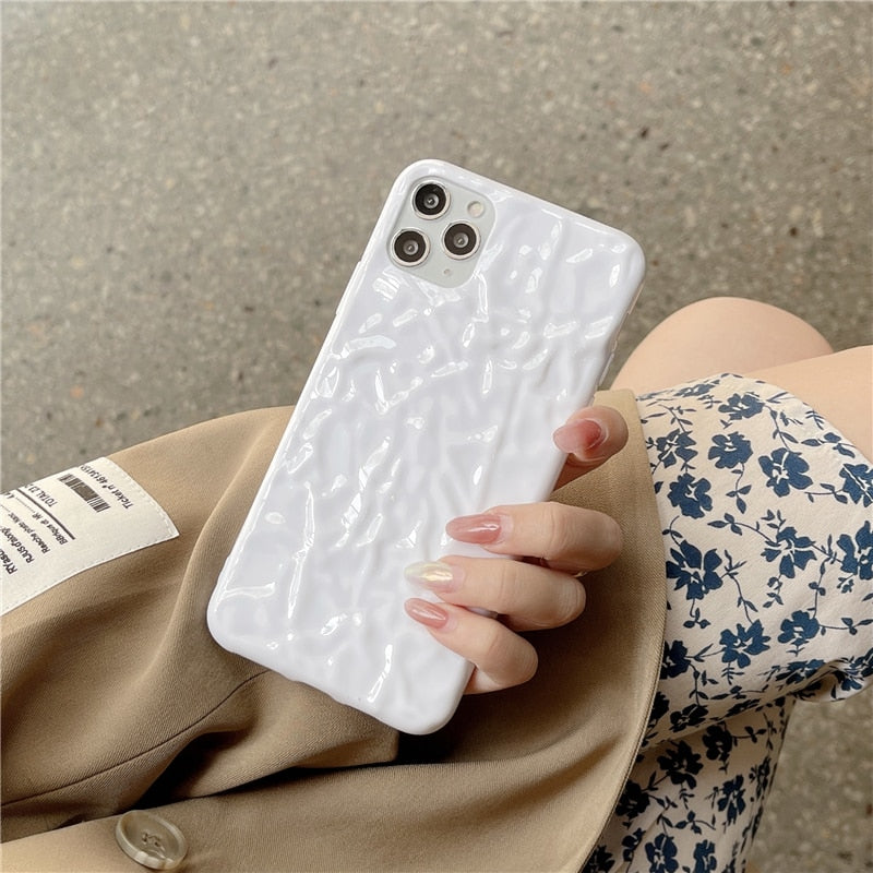 Aluminium Foil Pattern iPhone Case