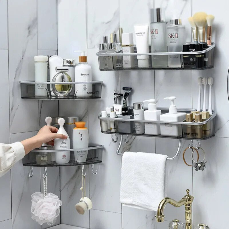 Makeup Shelf Bathroom Organizer Rack