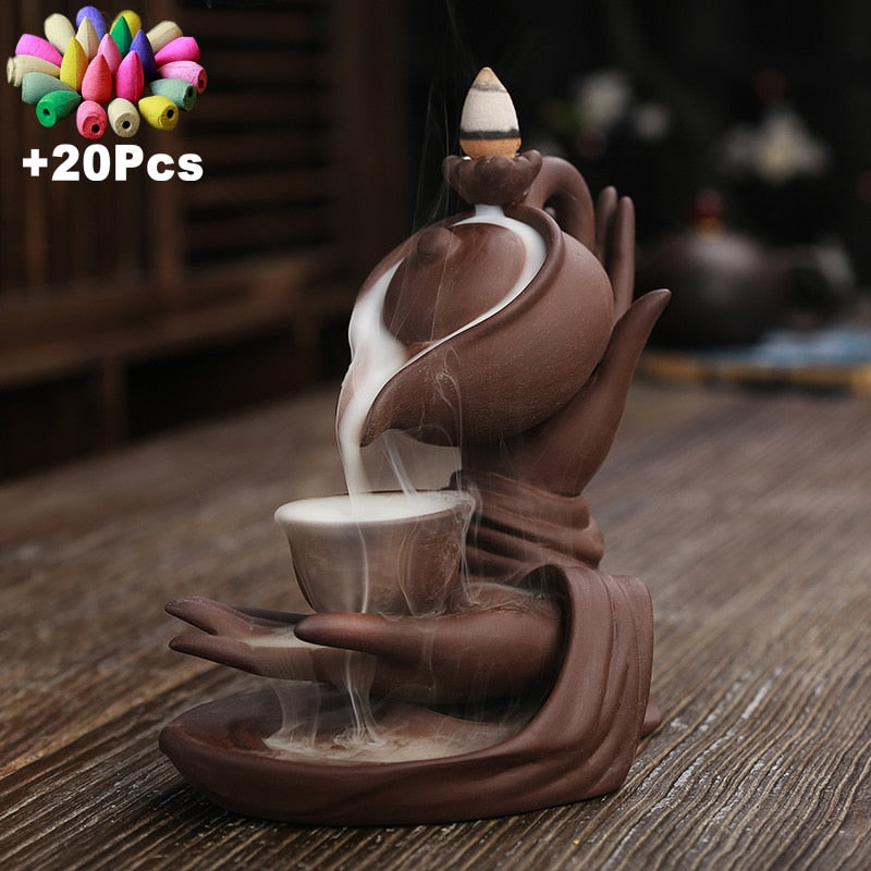 Zen Tea Backflow Incense Burner