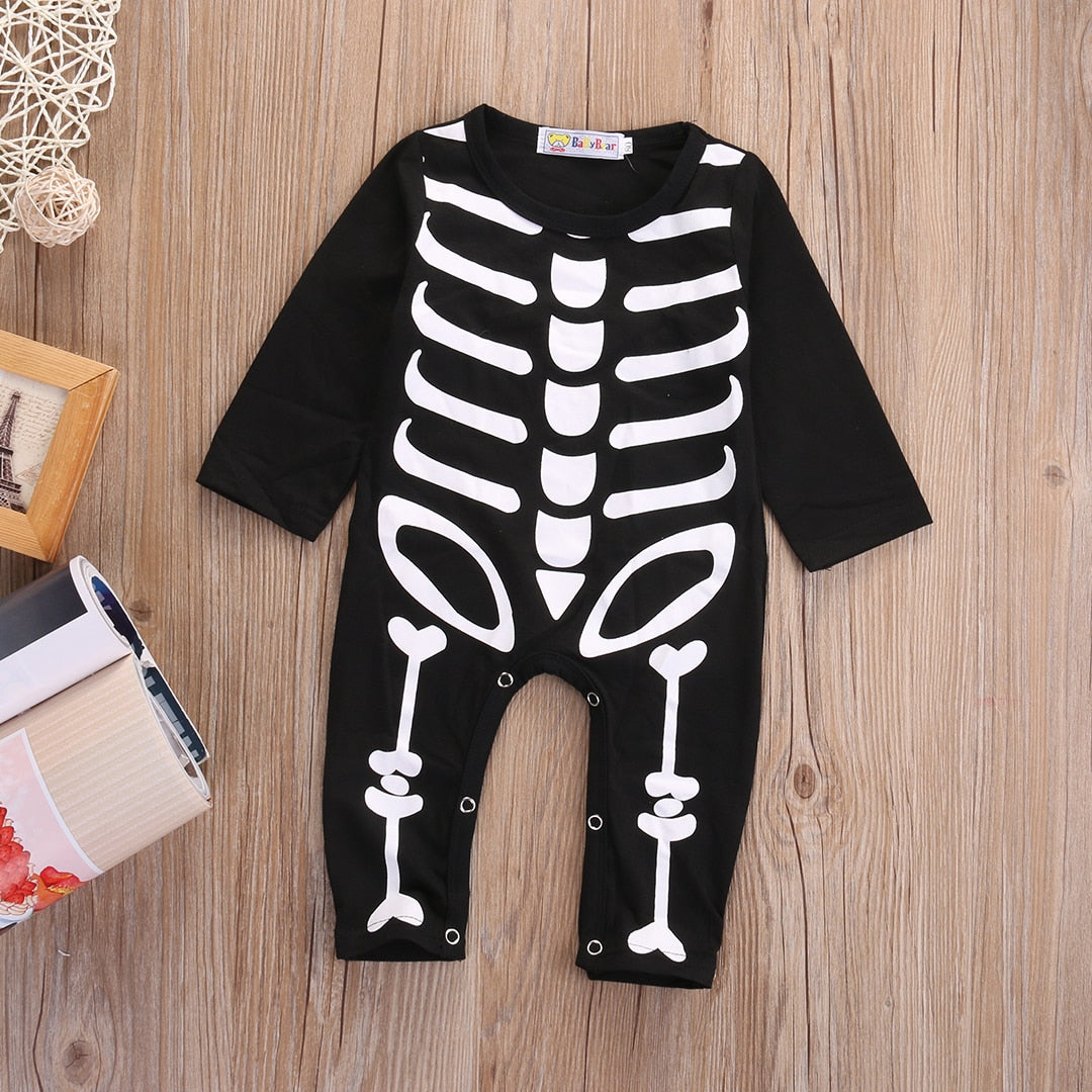 Baby Onesie Skeleton Costume