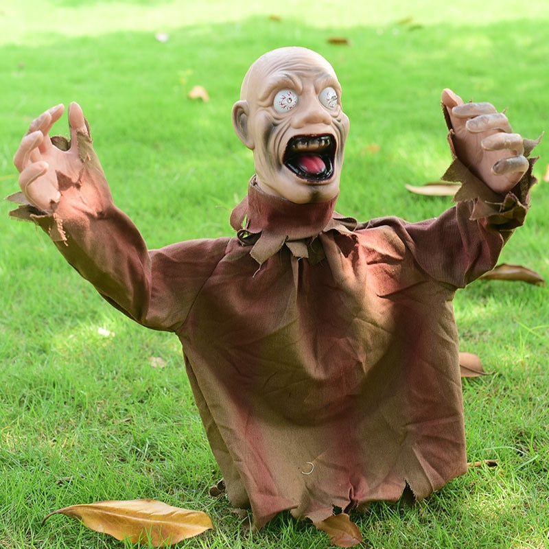 Scary Screaming Zombie Garden Halloween Decoration