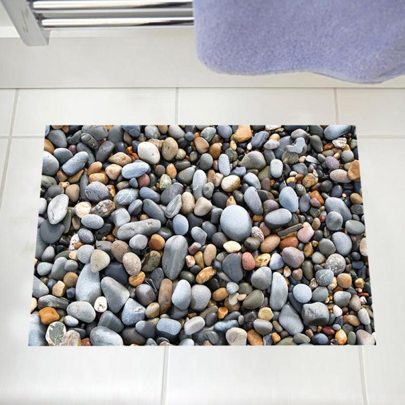 3D Stone Surface Bathroom Floor Stickers - UTILITY5STORE