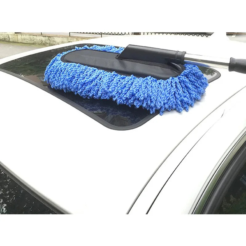 Pro Clean Universal Retractable Car Waxing Brush Set