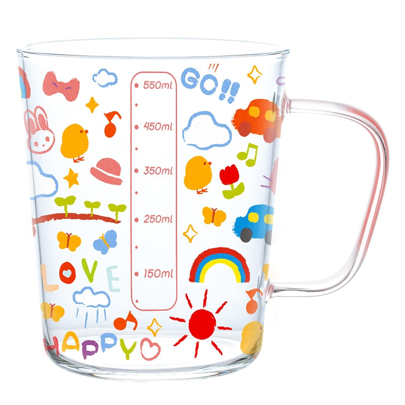 Cartoon Measuring Glass Cup