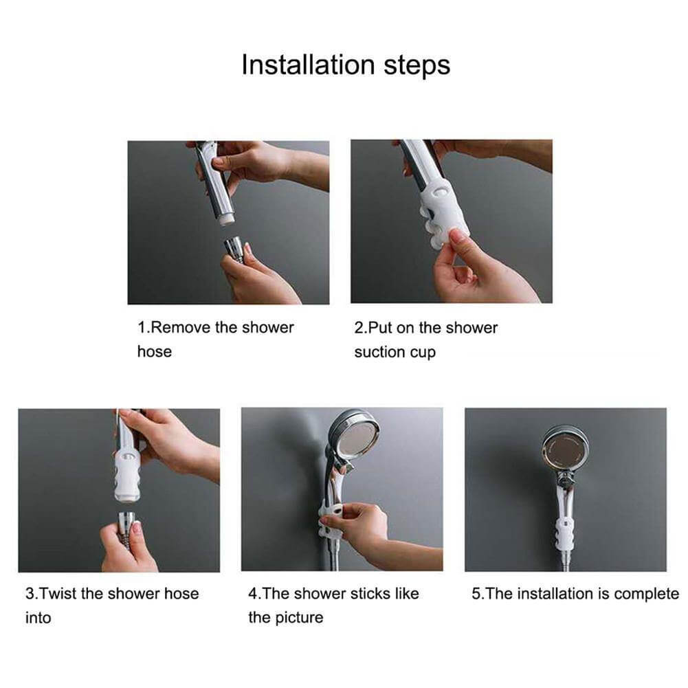 Suction Cup Shower Head Holder