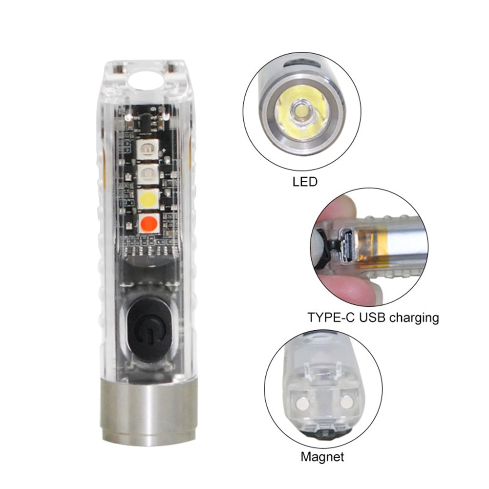 Mini LED Keychain Pocket Flashlight