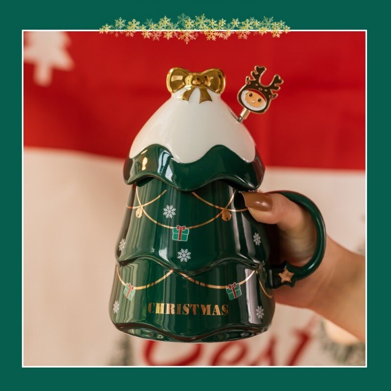 3D Creative Christmas Tree Mug - UTILITY5STORE