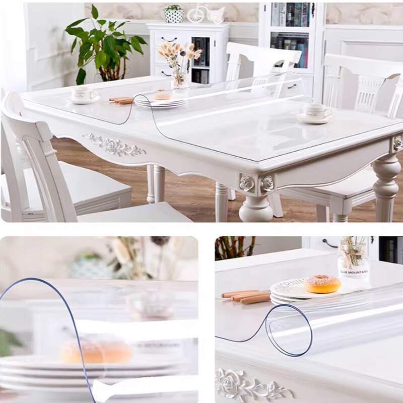 Soft Clear Cover Transparent Table Mat