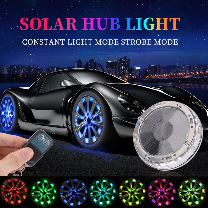 Car Tire Solar Light Set