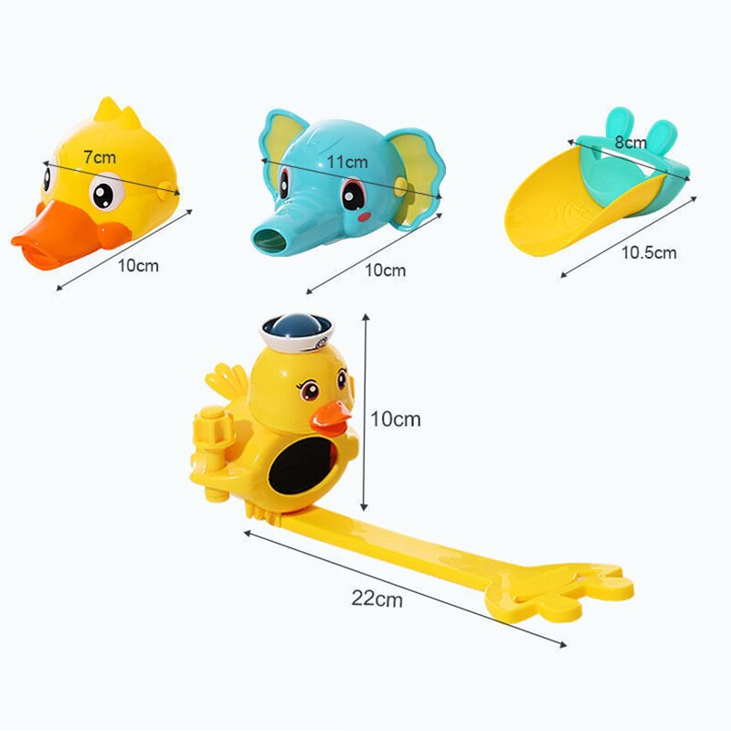 Cartoon Splash Proof Kids Faucet Extender