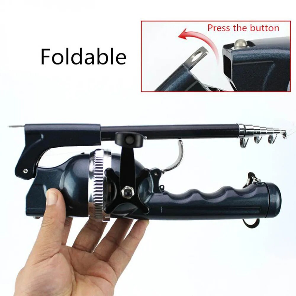 Compact Catch Foldable Telescopic Fishing Rod