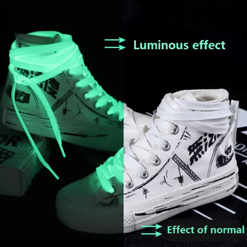 Luminous Glow Fun Time Shoelaces