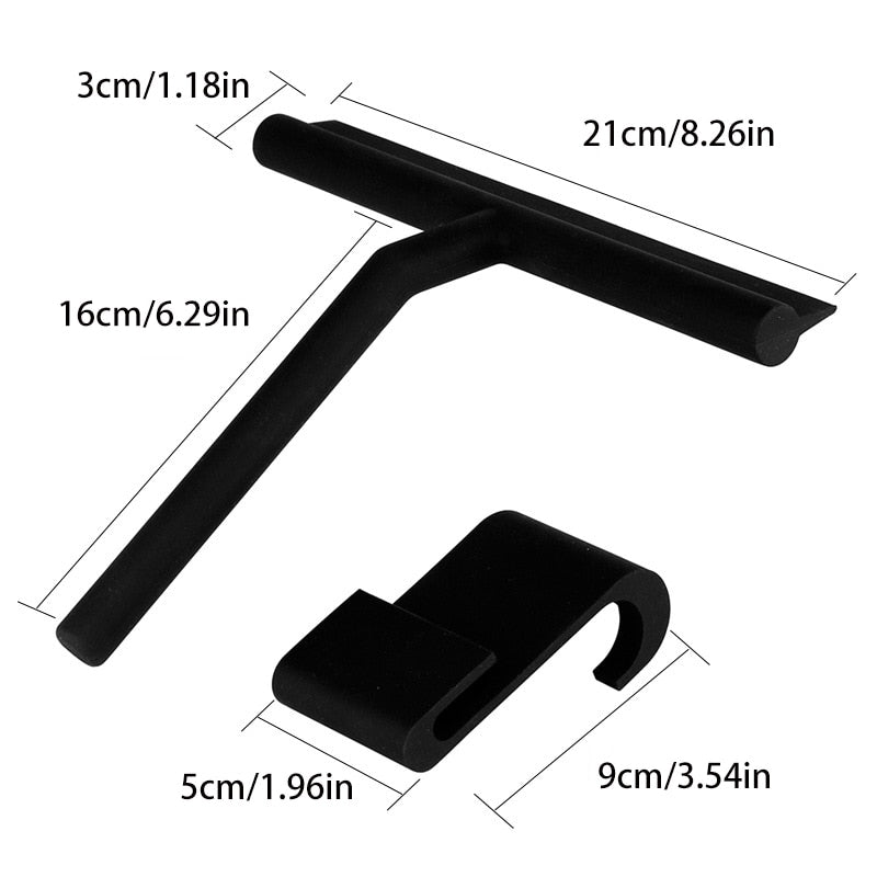 Simple Cleaner Adjustable Bathroom Wall-Mounted Wiper