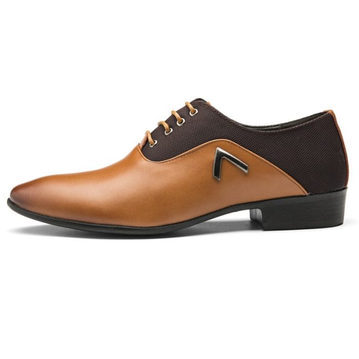 Urban Elite Leather Business Men Casual Oxford Shoes