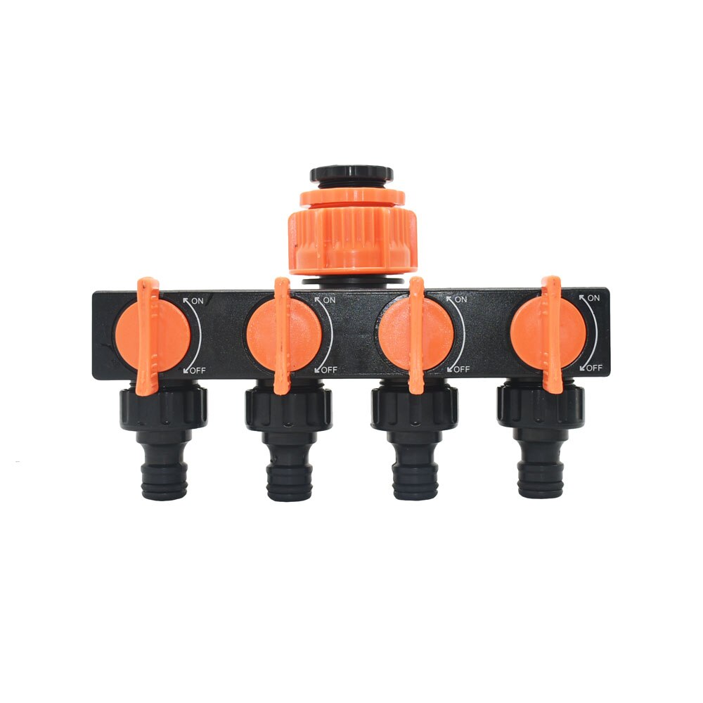 4-Way Garden Tap Water Splitter - UTILITY5STORE