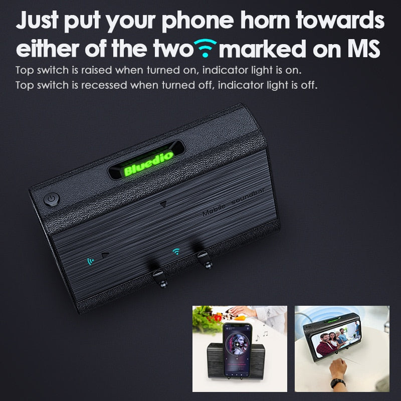 Wireless Bluetooth Speaker Phone Holder - UTILITY5STORE