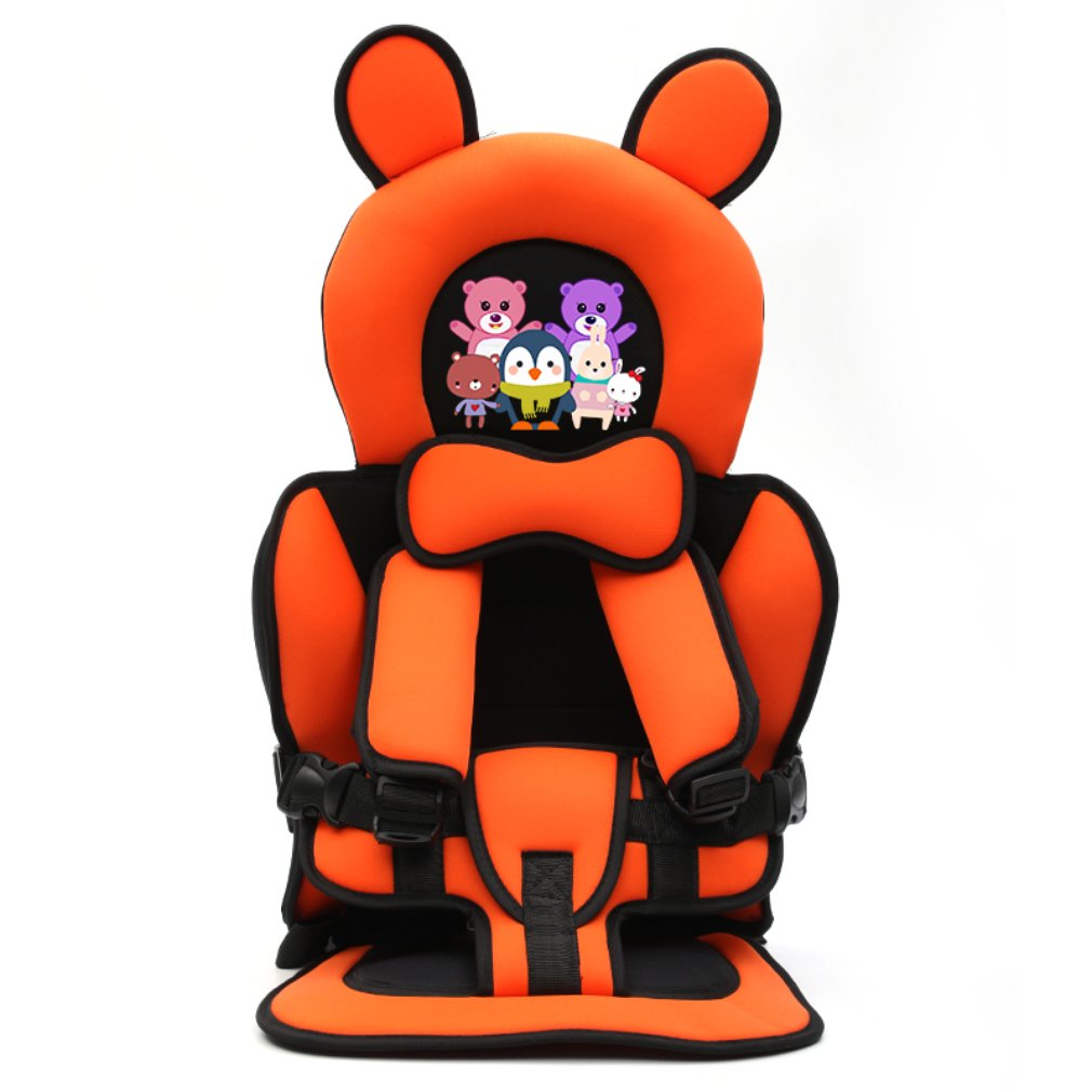 Portable Cartoon Baby Safety Car Seat