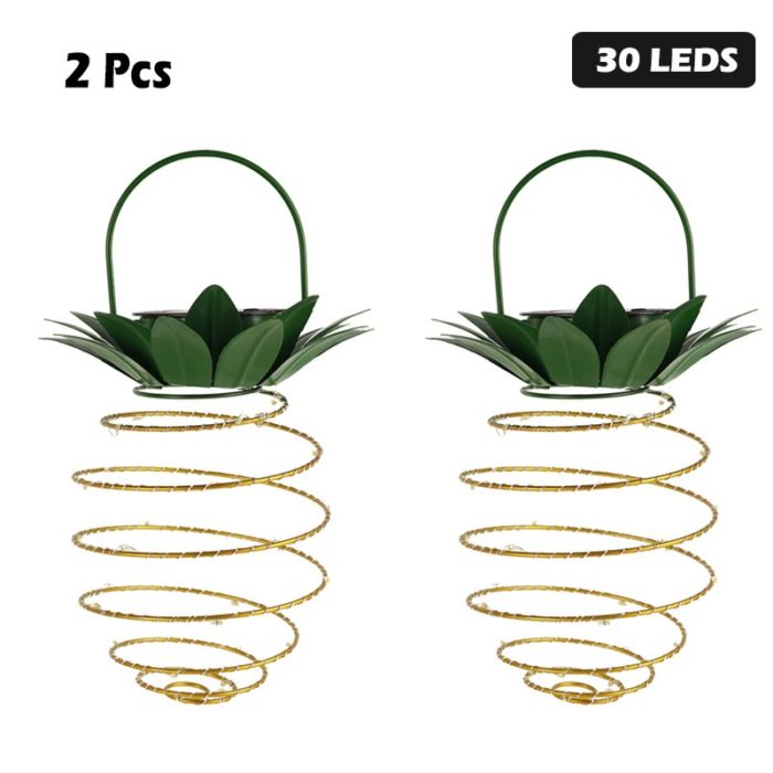 Pineapple Solar Garden Lamp