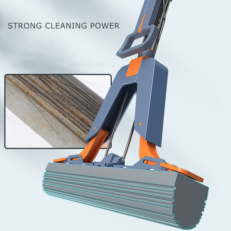 Handle Ease Foldable Effortless Floor Mop