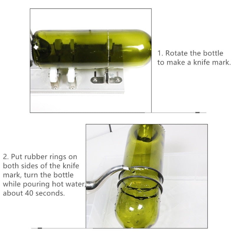 DIY Glass Bottle Cutter Tool Kit