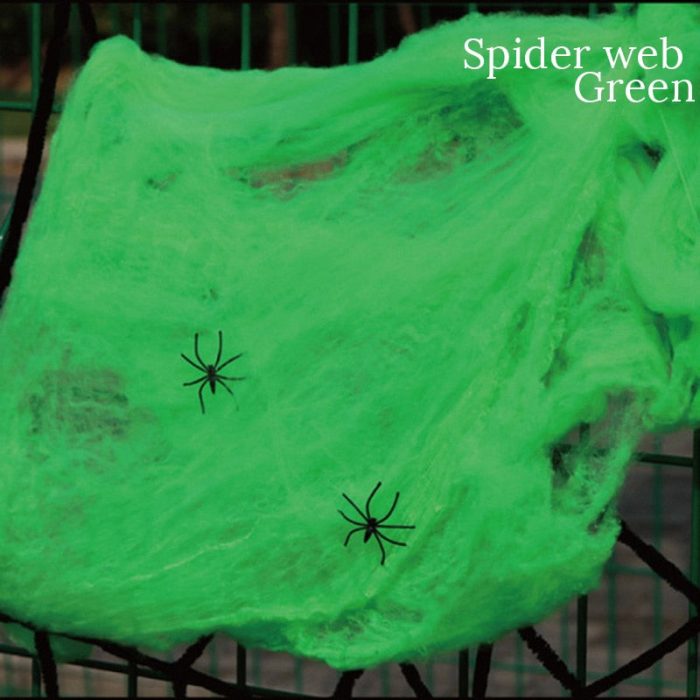 Artificial Stretchy Cobweb Halloween Decoration