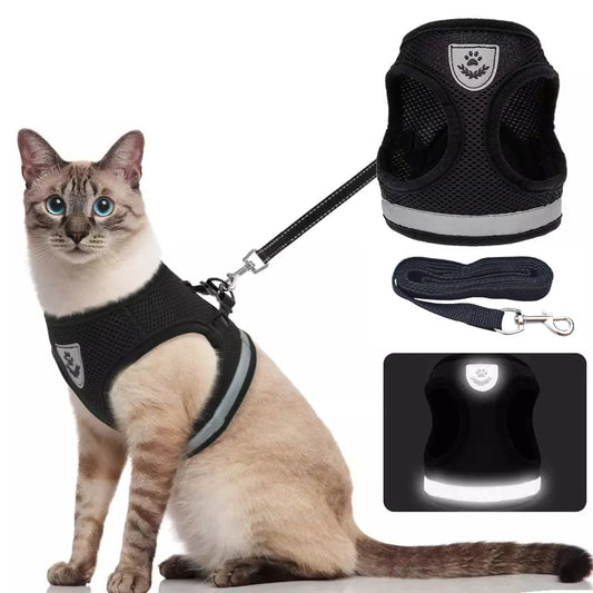 Breathable Escape-Proof Cat Harness