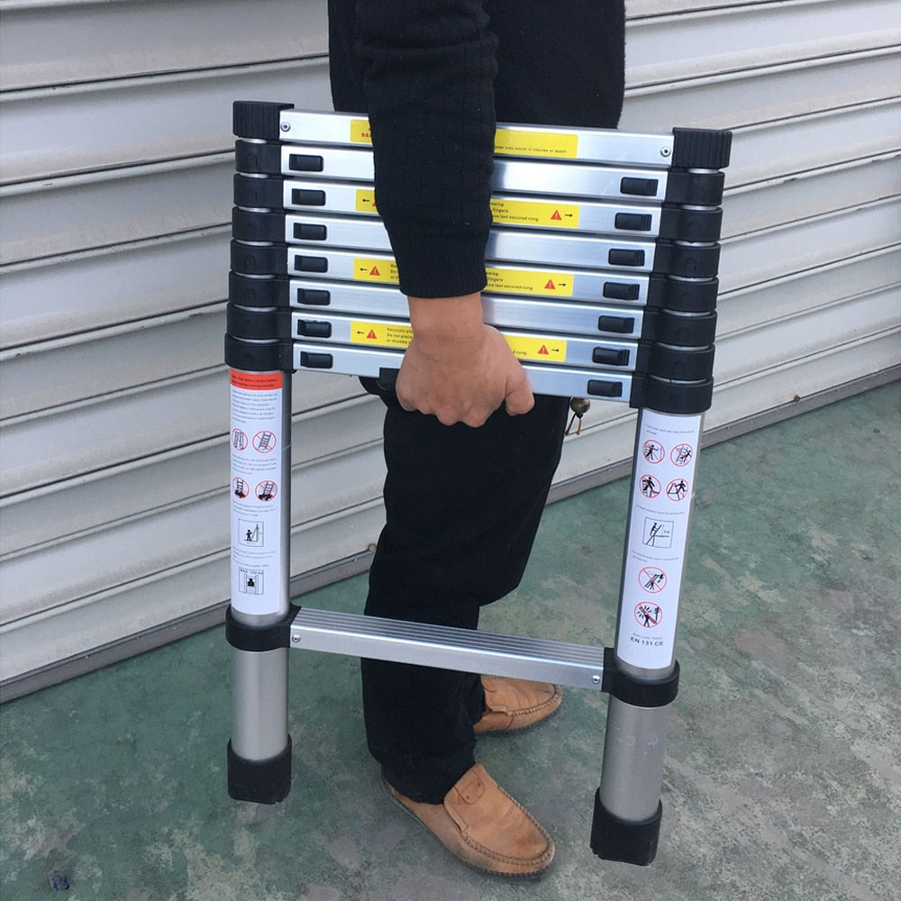 Adjustable Non-Slip Foldable Telescopic Ladder