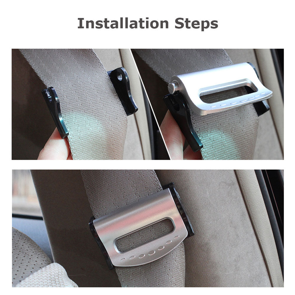 2Pcs Car Seat Belt Adjusting Clips - UTILITY5STORE