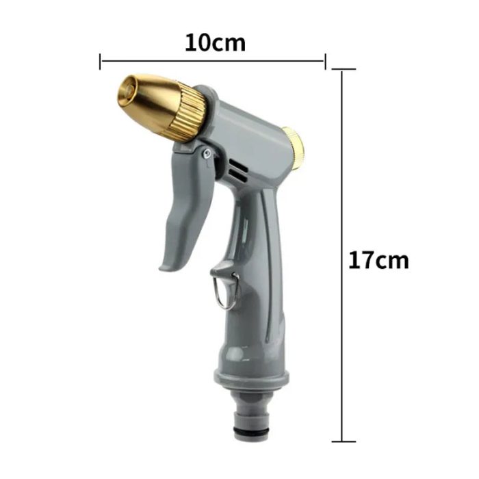 Portable High-Pressure Easy Cleaning Adjustable Water Gun