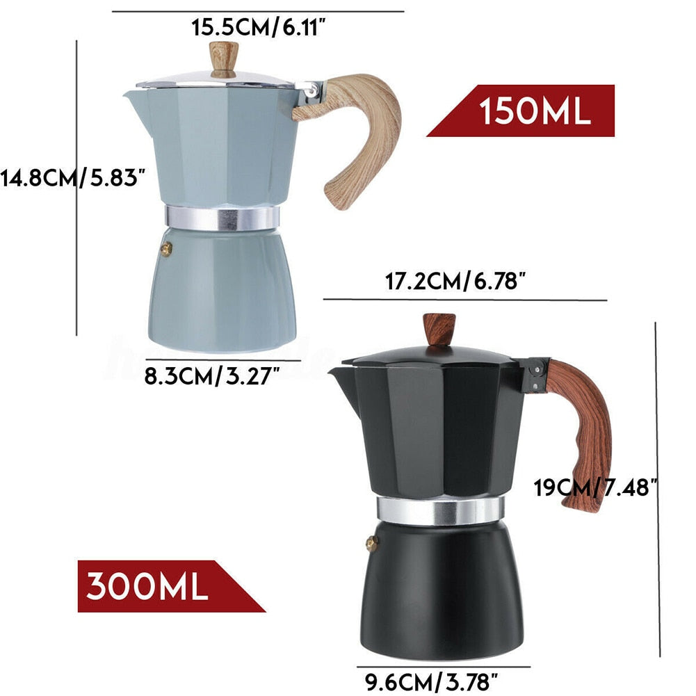 Italian Style Pot Espresso Coffee Maker