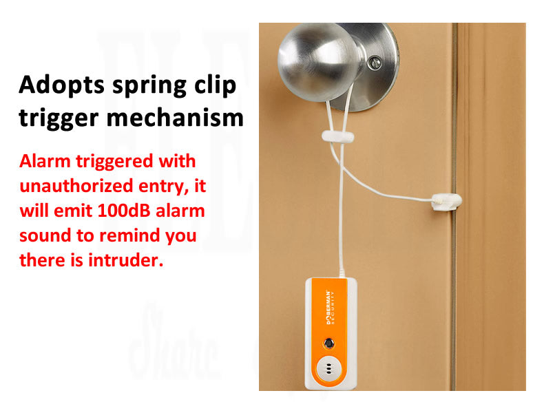 Portable Security Door Entry Alarm