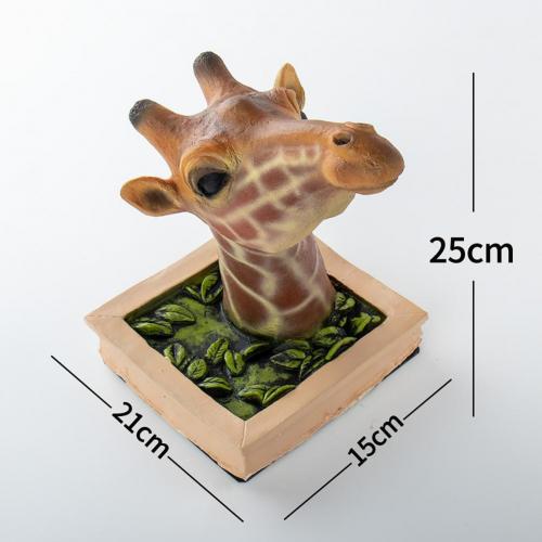 3D Wall Mounted Giraffe Sculpture Home Decor - UTILITY5STORE