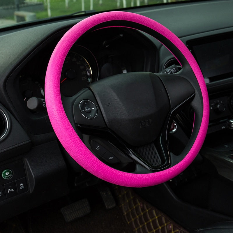 Car Styling Anti-slip  Steering Wheel Cover