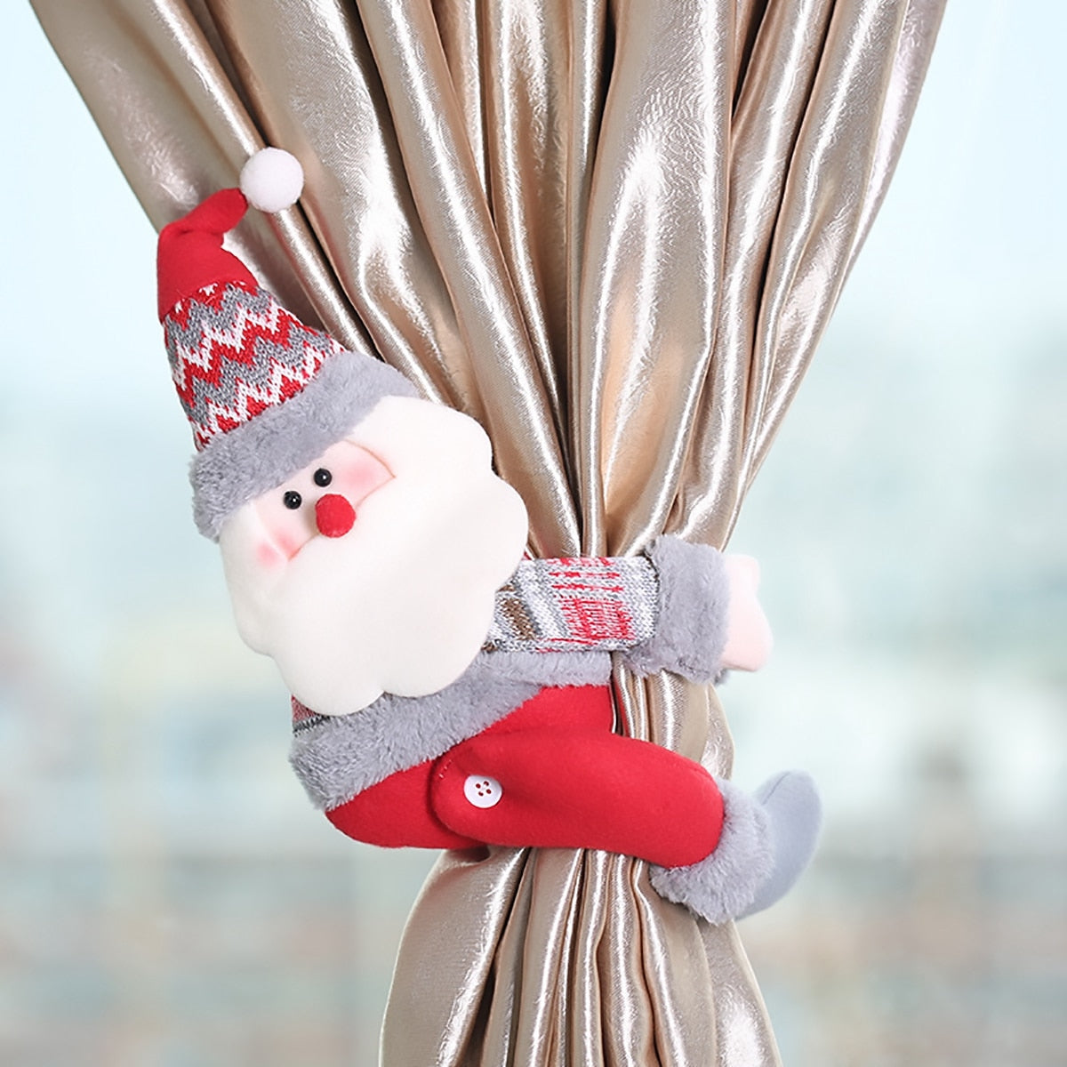 Santa's Sleigh Ride Curtain Hook