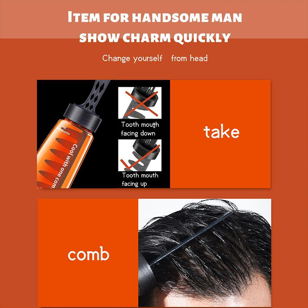 Professional Easy Hair Styling Comb Gel Bottle