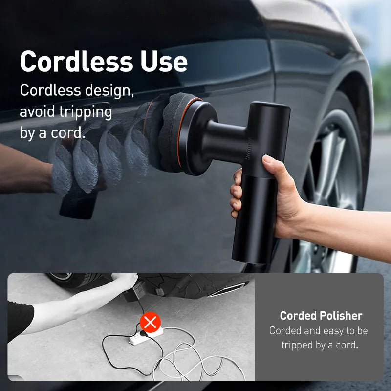 Pro Care Cordless Electric Car Polisher Waxer Machine