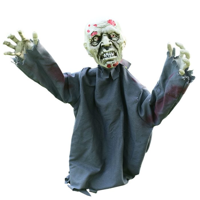 Scary Screaming Zombie Garden Halloween Decoration