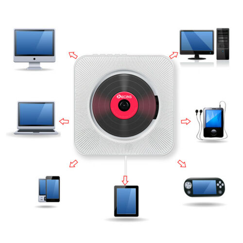 Sound Wave CD Player Bluetooth Speaker