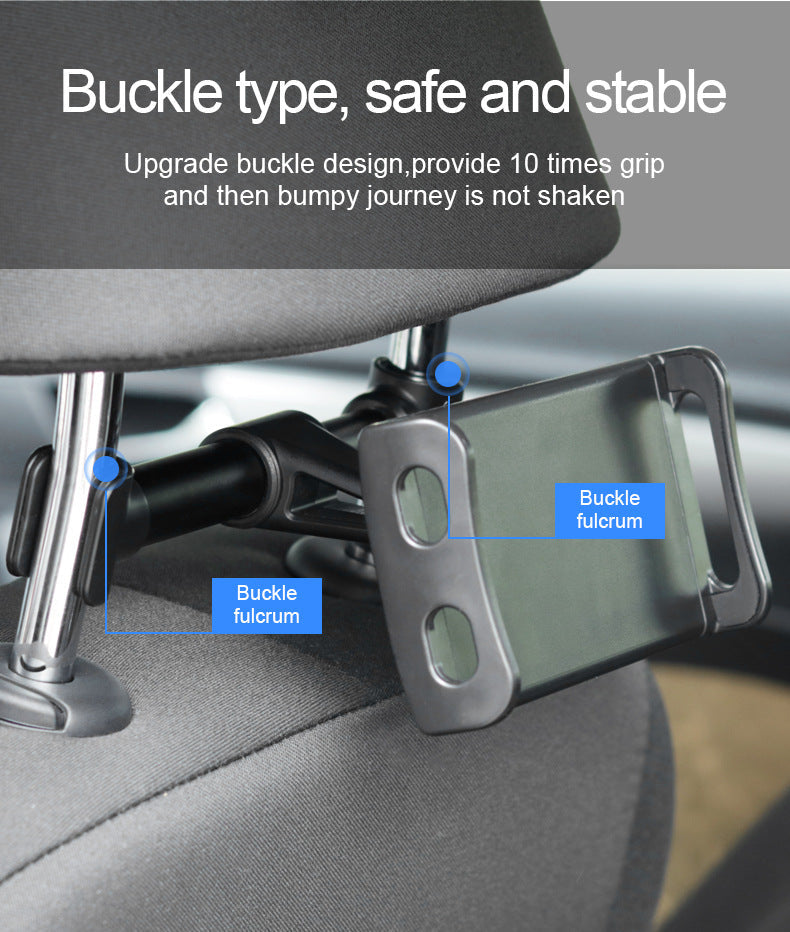 Adjustable Car Back Seat Long Phone Holder