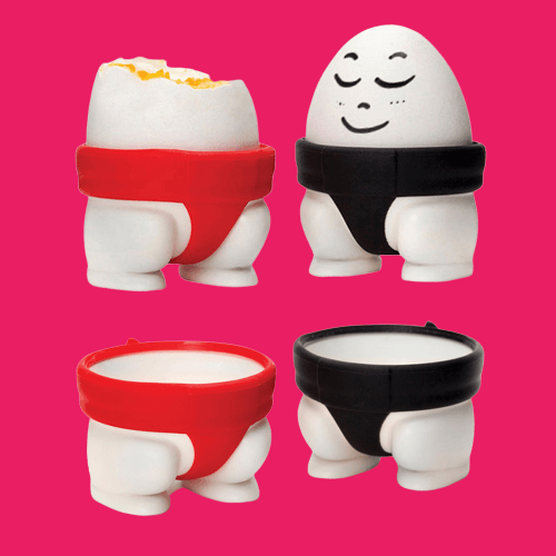 6PCS/Set Sumo Eggs Cup Holder