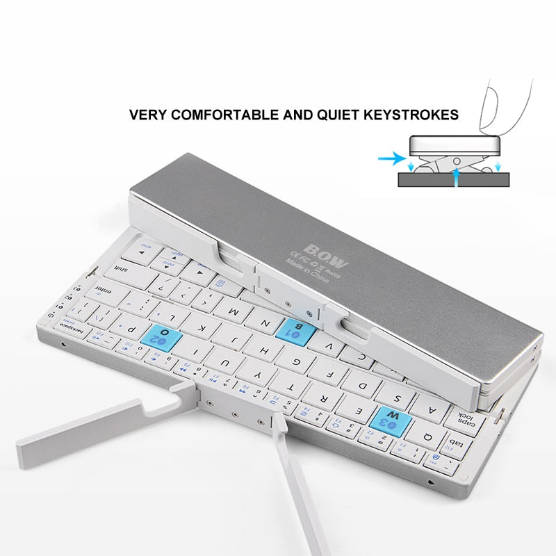 Multifunctional Slim Light Mini Bluetooth Keyboard