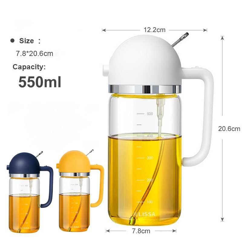 2in1 Oil Spray Dispenser Bottle - UTILITY5STORE