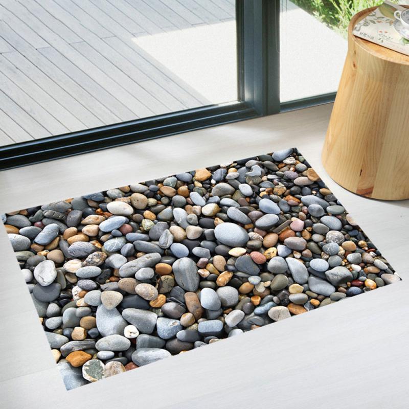 3D Stone Surface Bathroom Floor Stickers - UTILITY5STORE