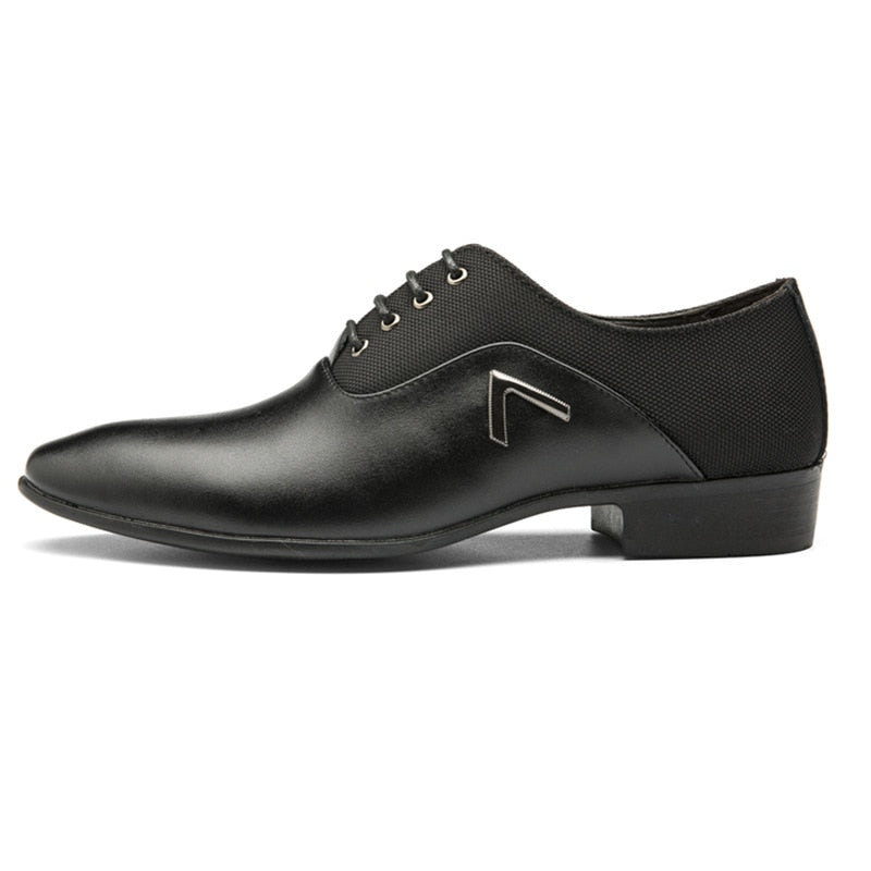 Urban Elite Leather Business Men Casual Oxford Shoes